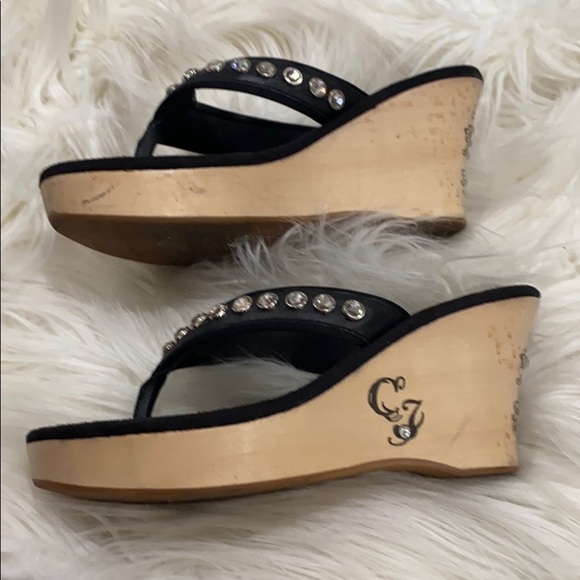 *Gorgeous* Cowgirl Jewels Swarovski crystal wedge - Picture 3 of 6